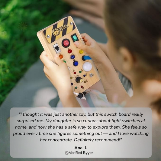 BrightStart™| Montessori Switch Board